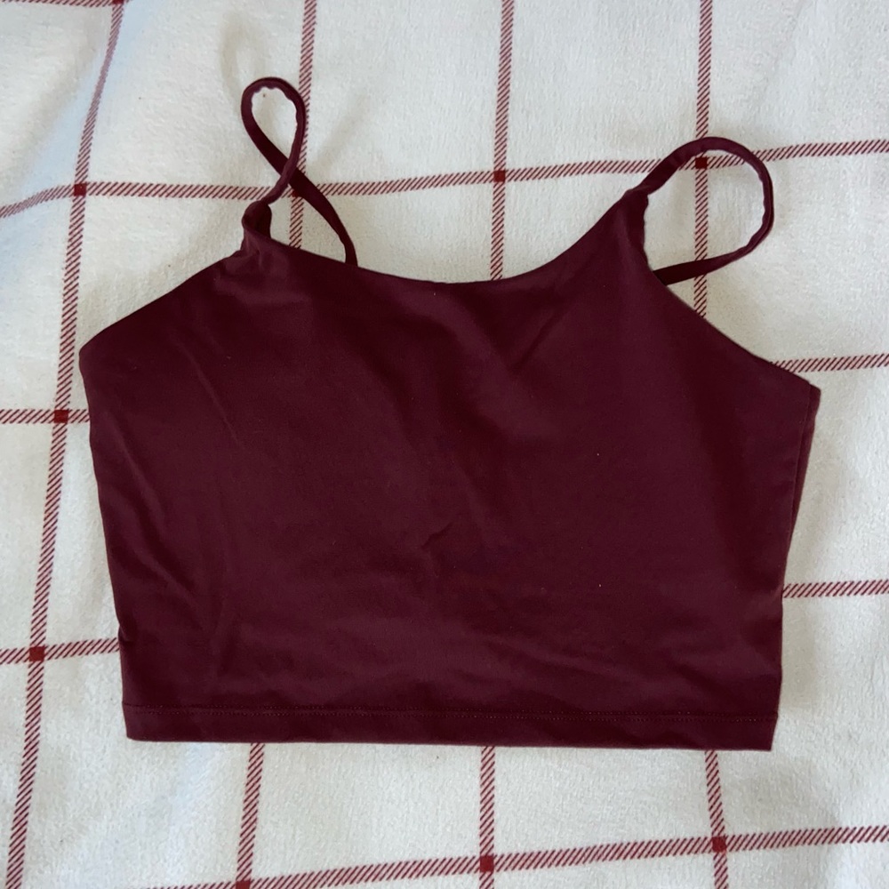 Amazon Large Sports Bra that is a crop top as well